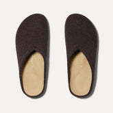 The Casual Clog in Chestnut shown from the top.