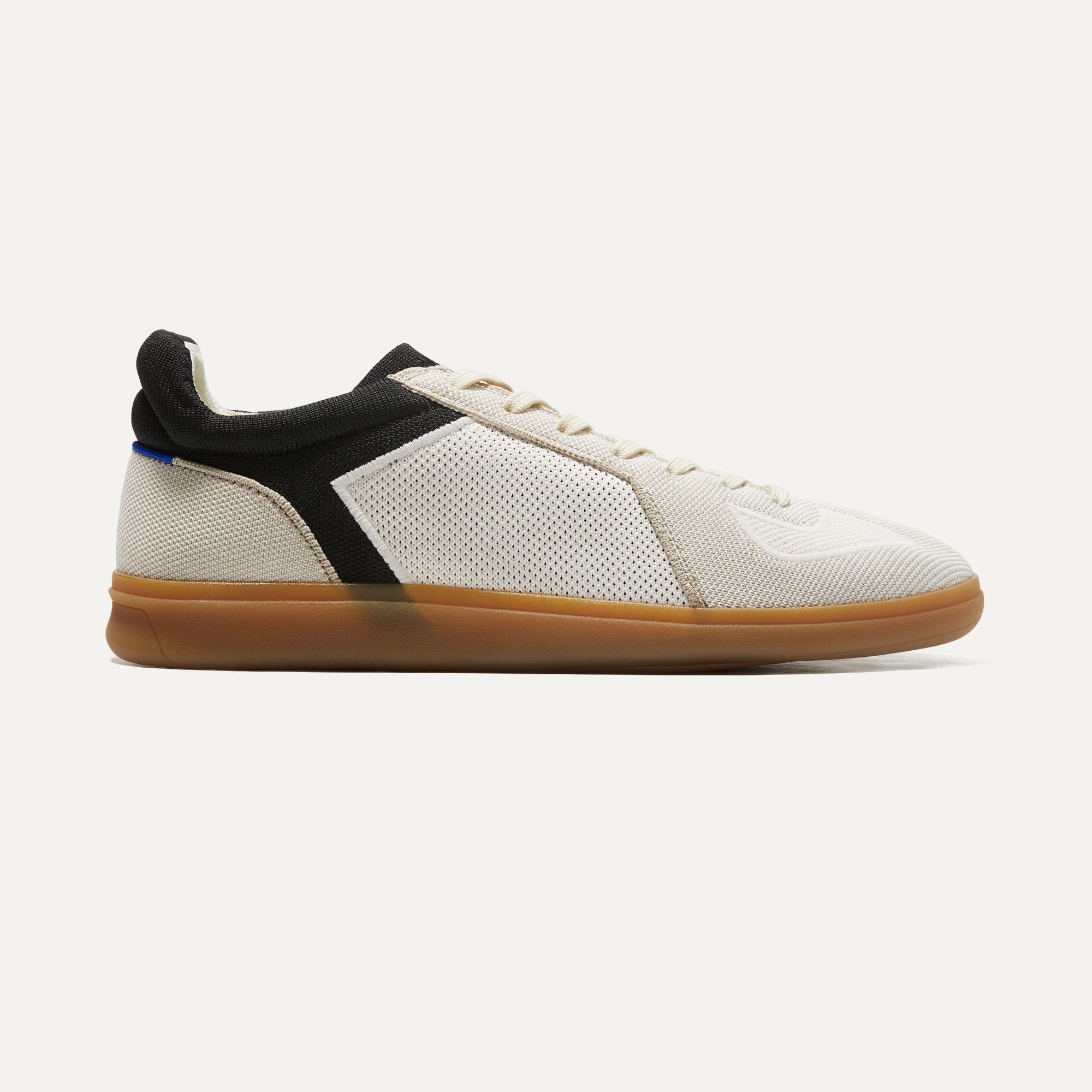 The RS01 Sneaker in Panther shown from the side.