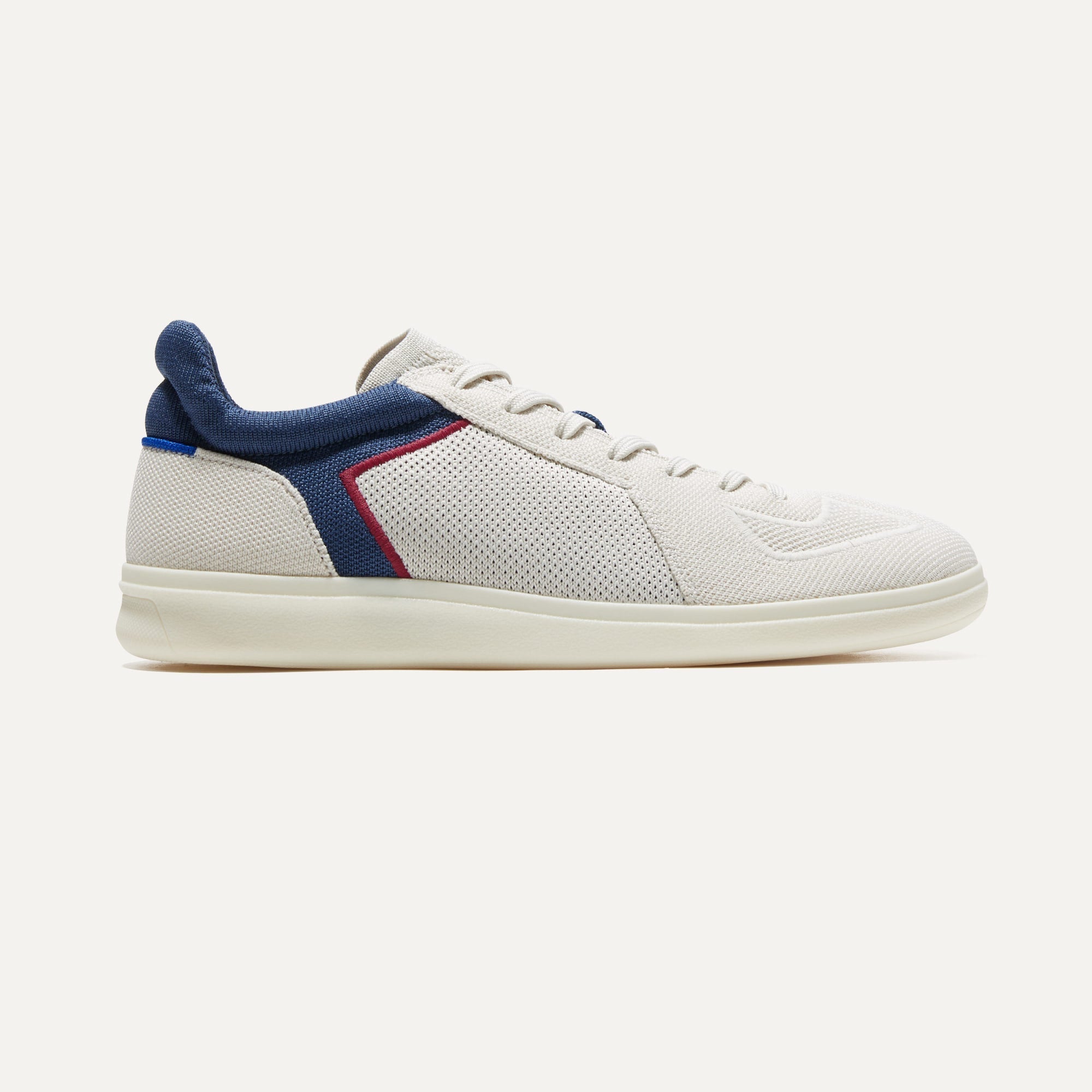 The RS01 Sneaker in Blue Jay shown from the side.
