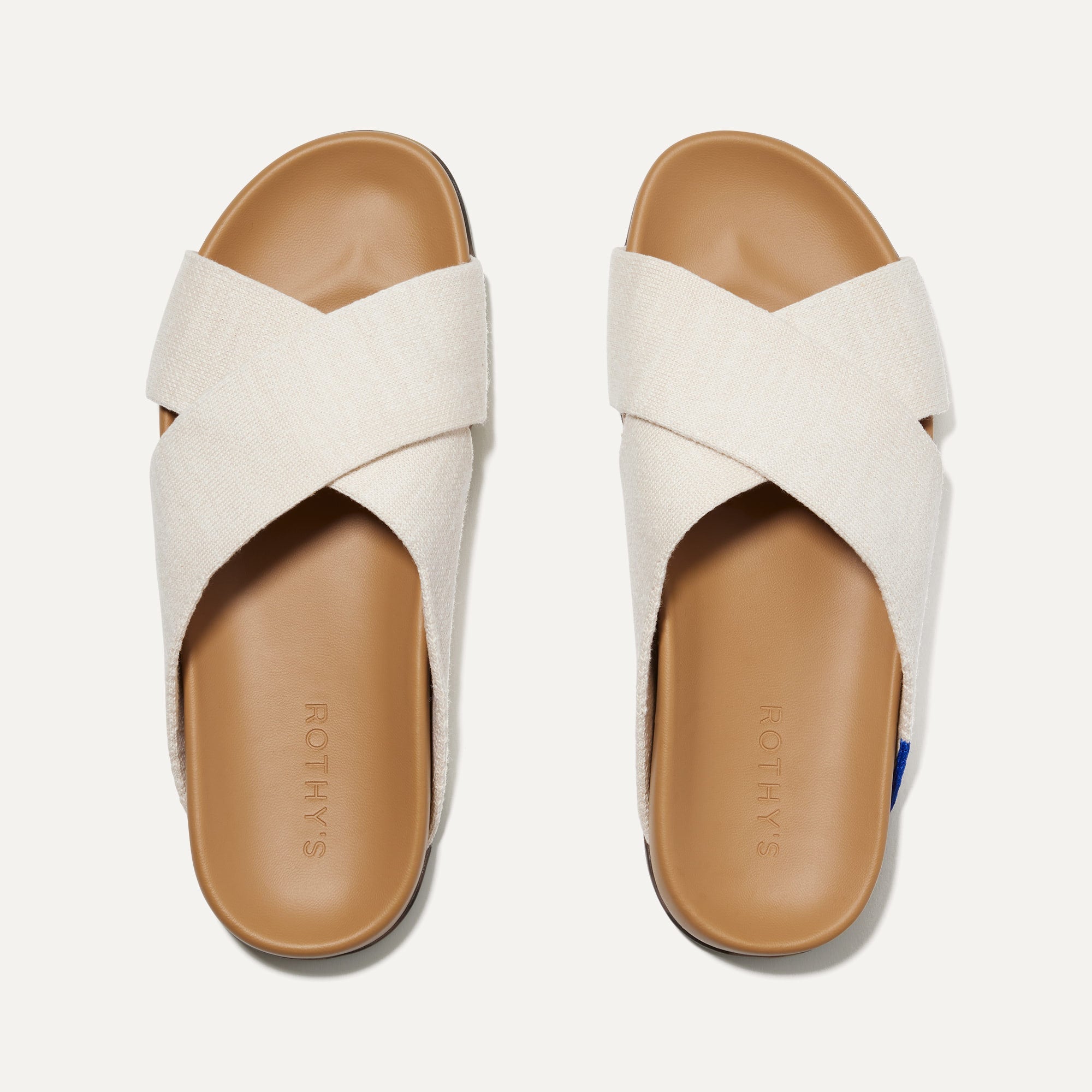 The Weekend Slide in Oat shown from the top.