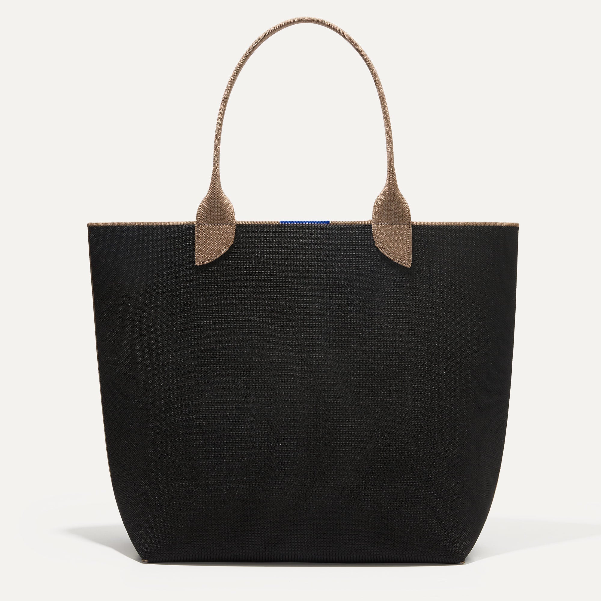 PLP |The Lightweight Tote in Black Portobello shown from the front.