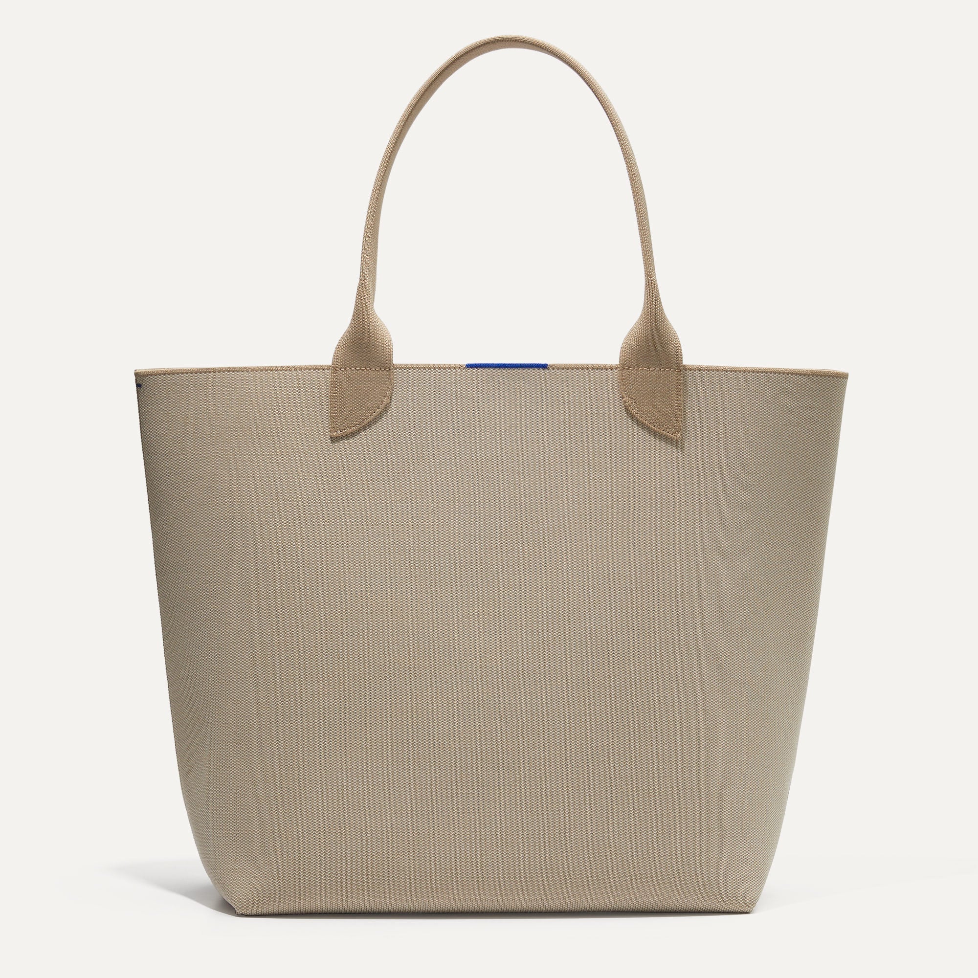 PLP |The Lightweight Tote in Soft Sesame shown from the front.