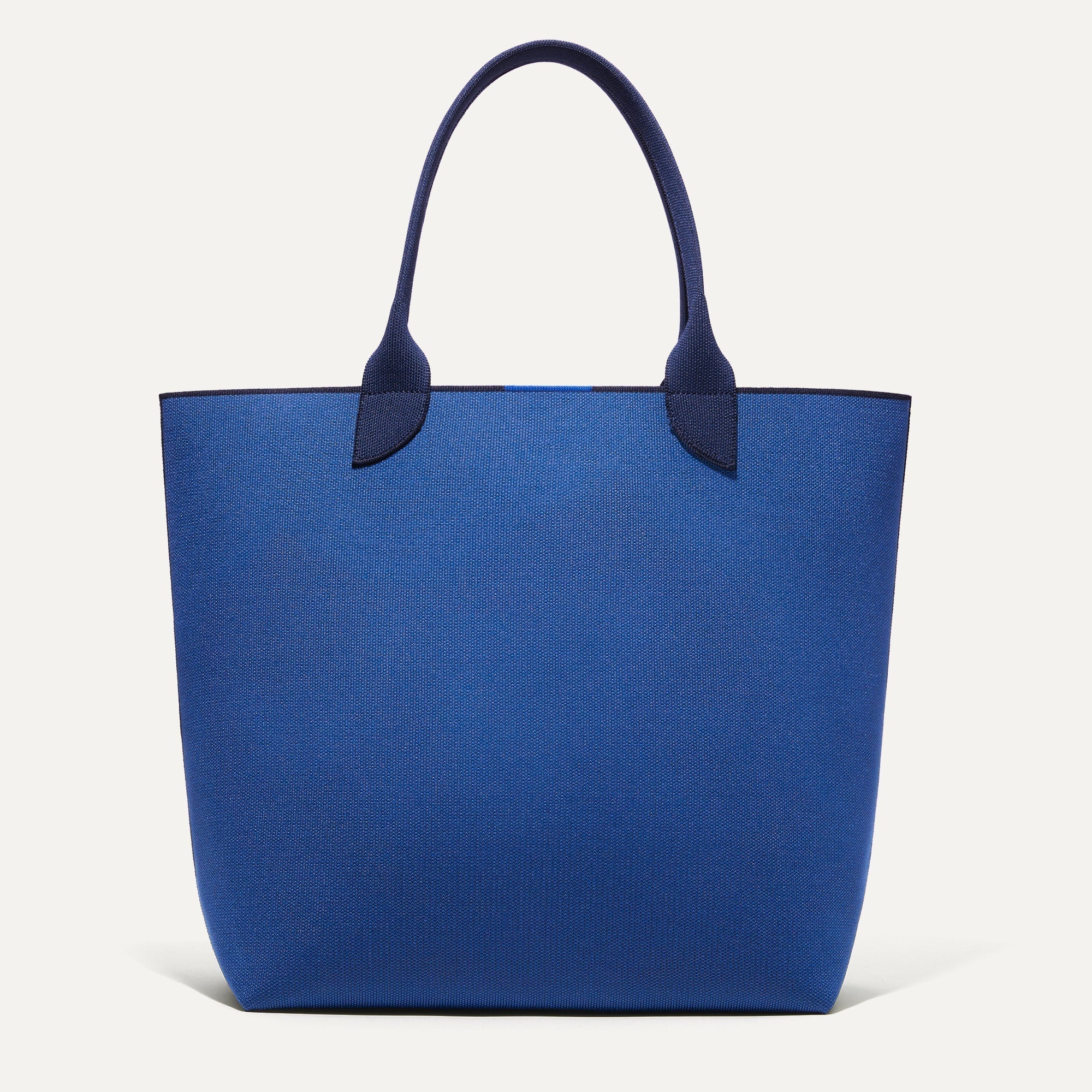 PLP |The Lightweight Tote in Varsity Blue shown from the front.