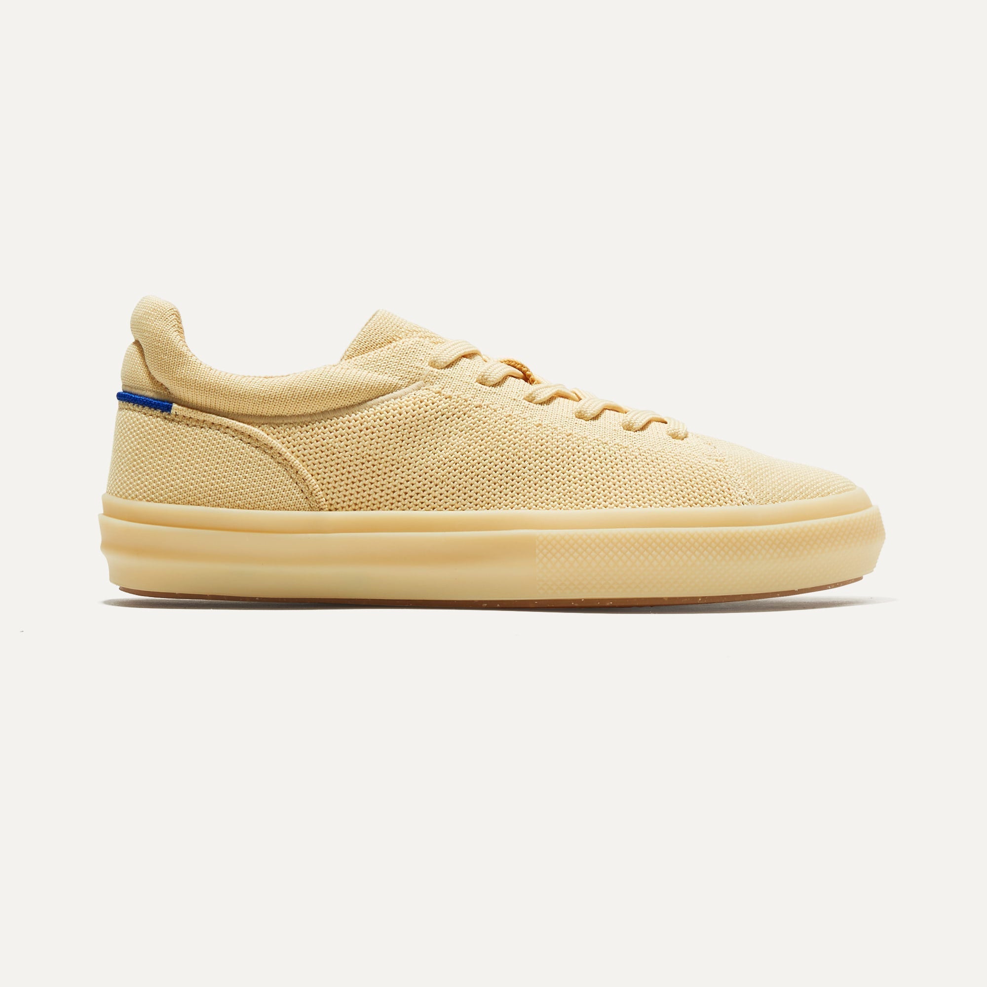 The RS02 Sneaker in Banana Split shown from the side.