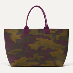 PLP |The Lightweight Mega Tote in Legacy Camo, shown from the from the front.