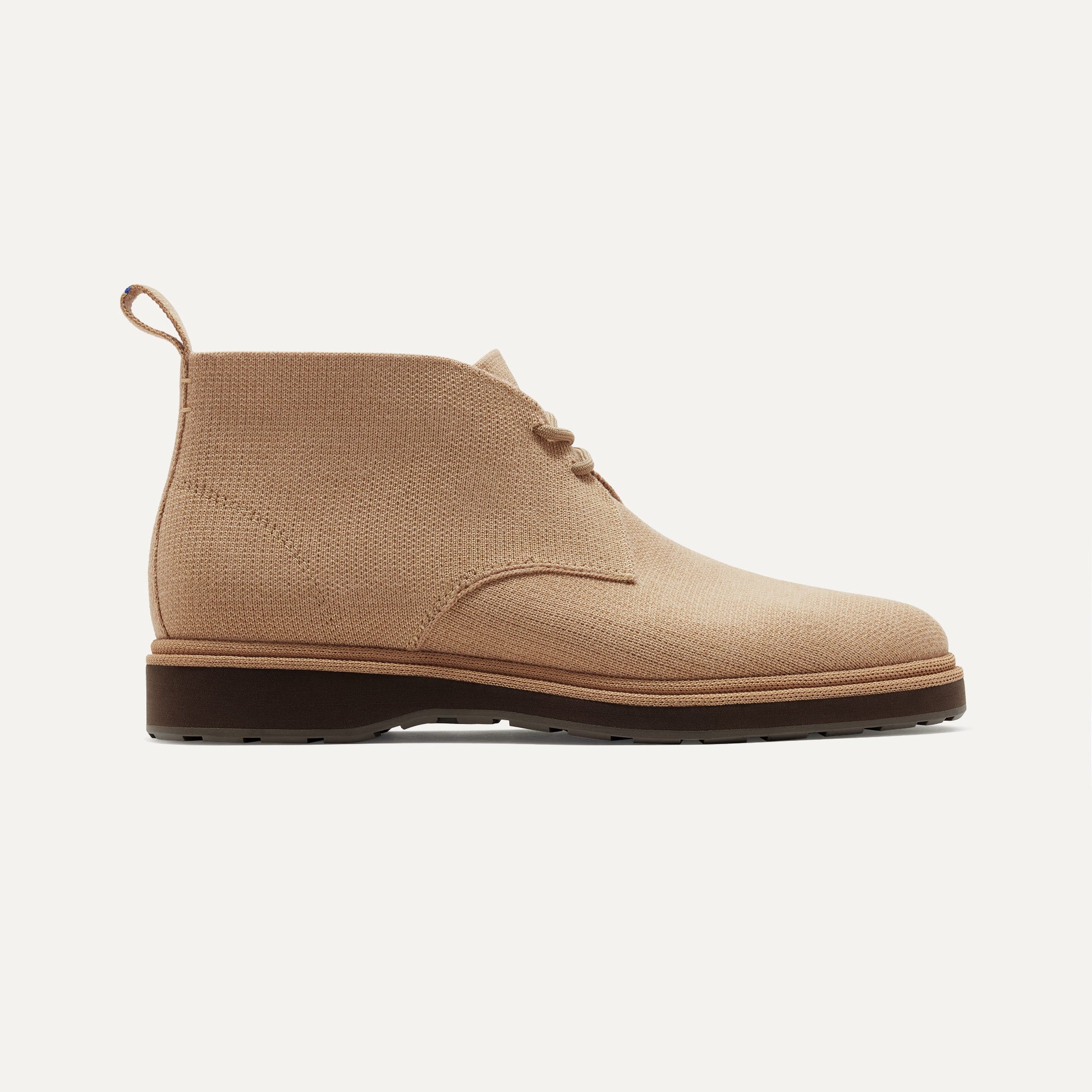 The Chukka Boot in Butternut shown from the side. 