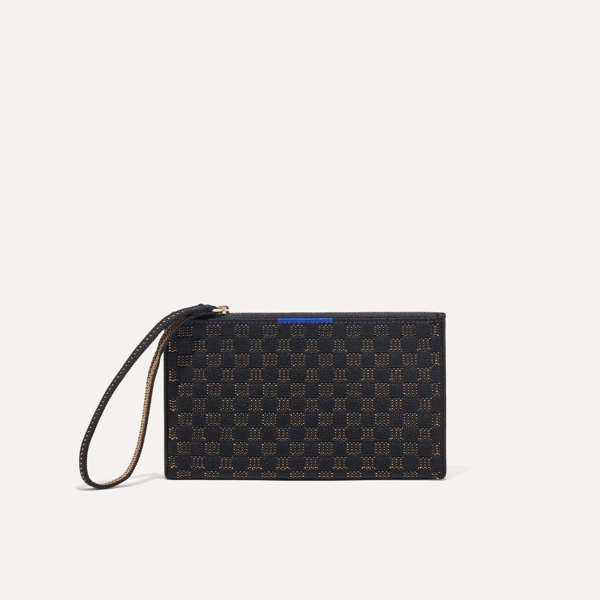 PLP |The Wallet Wristlet in Night Song, shown from the front.