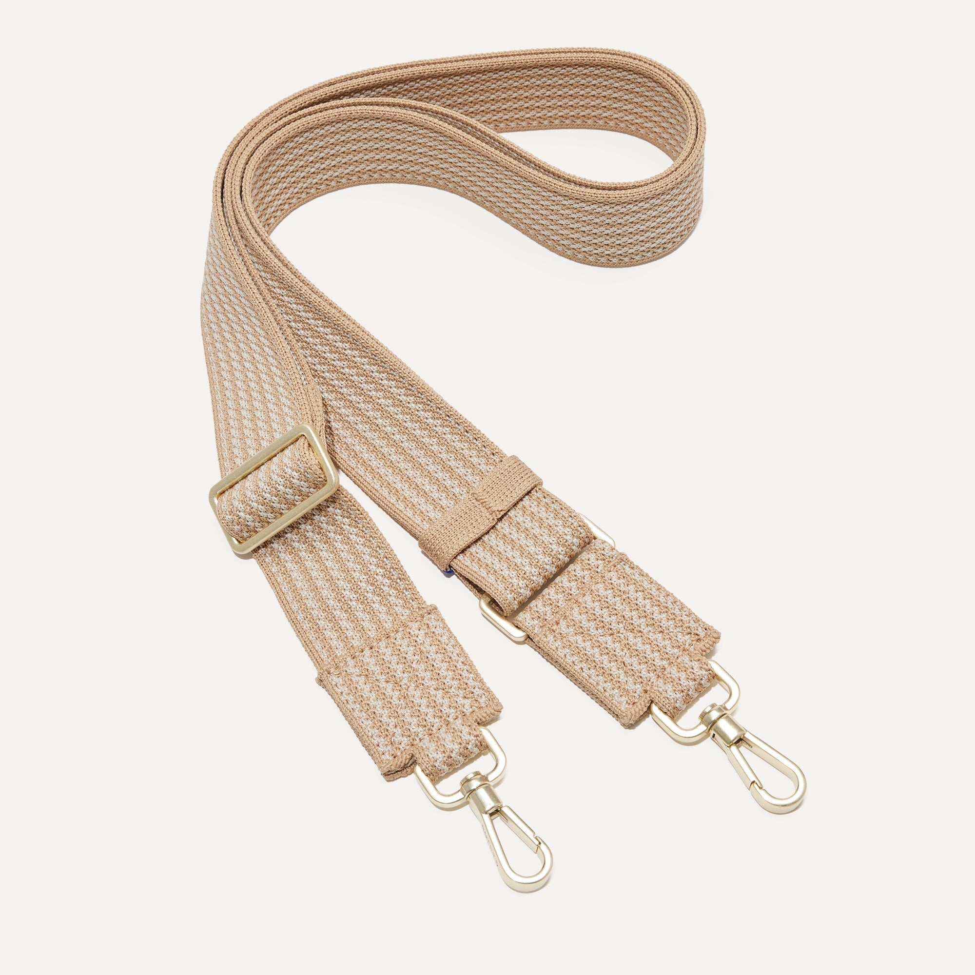 The Crossbody Strap in Brown Sugar.
