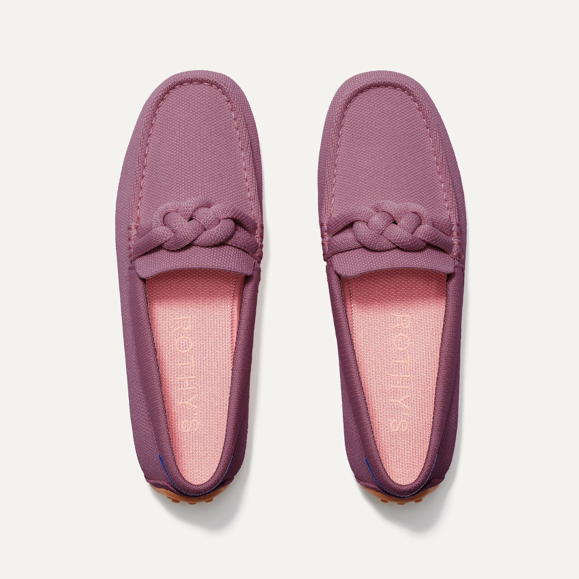 The Braid Driver in Mauve shown from the top.
