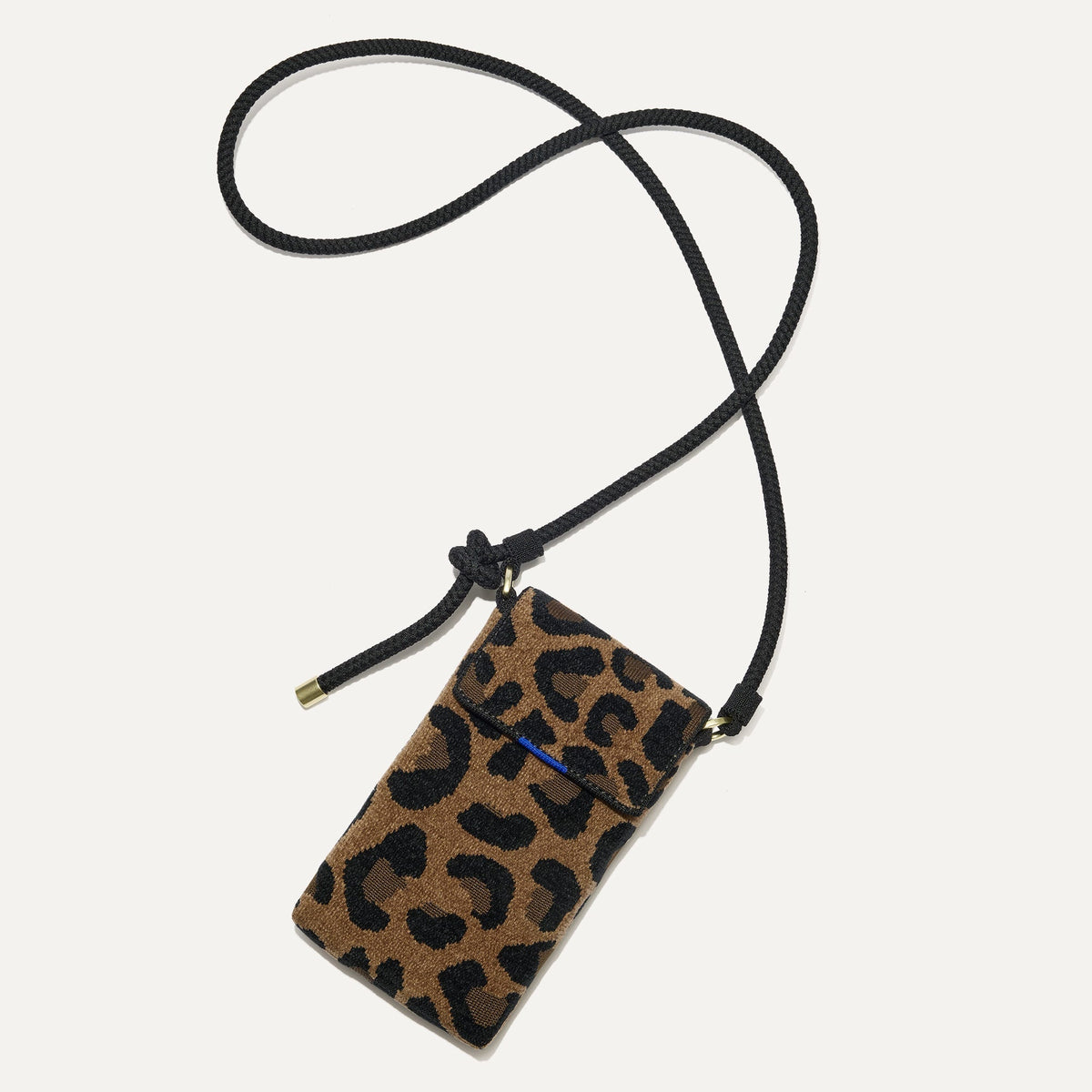 The ReVelvet™ Phone Crossbody in ReVelvet™ Cat shown from above.