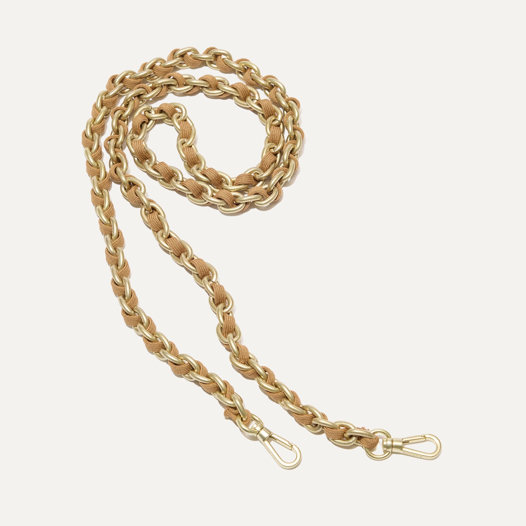 The Crossbody Strap in Wren Chain.
