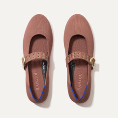 The Ballet Mary Jane in Hazel shown from the top.