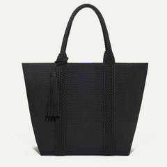 PDP |The Lightweight Tote in Black Licorice shown from the front.