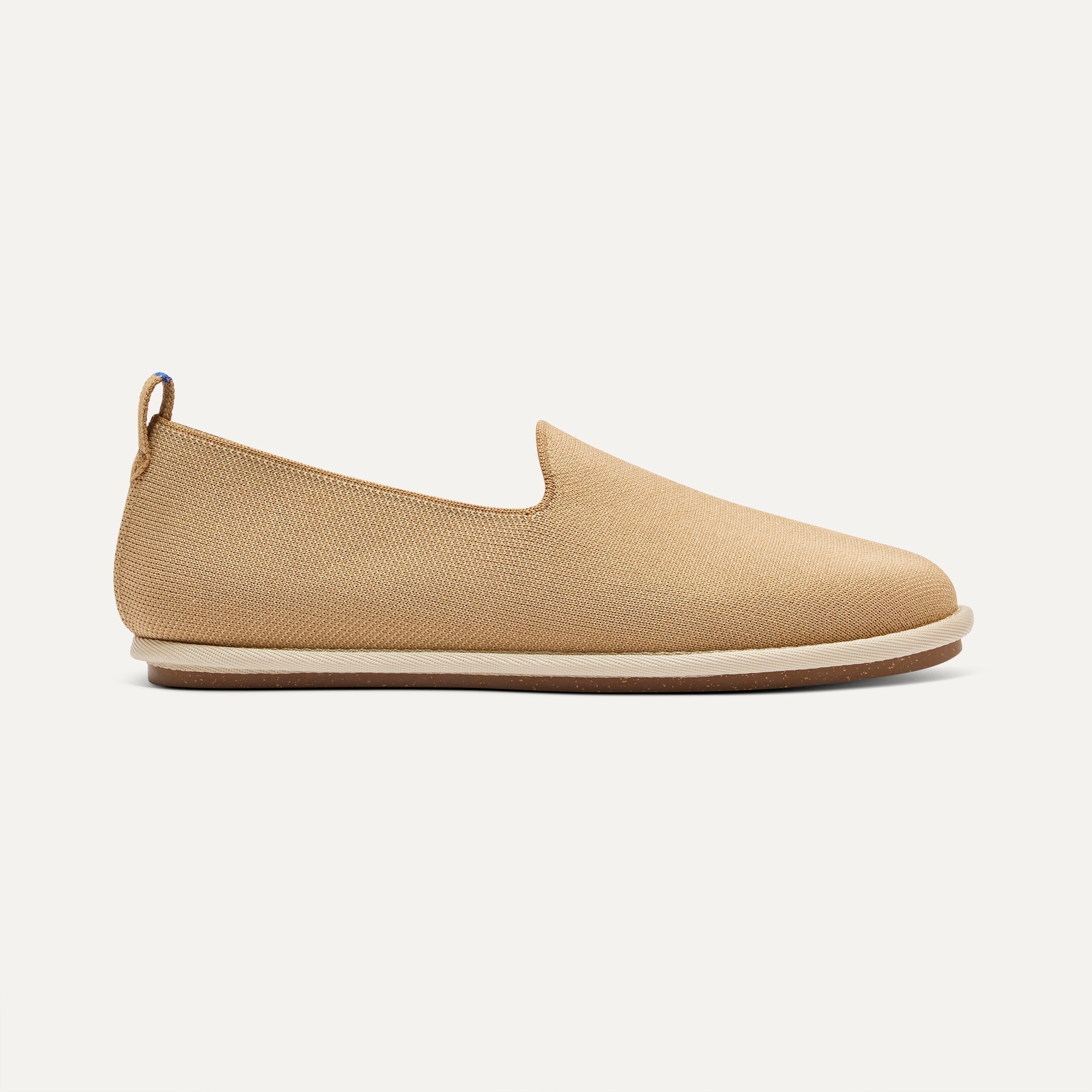 side | The Men's Cruiser Loafer in Husk shown from the side. 